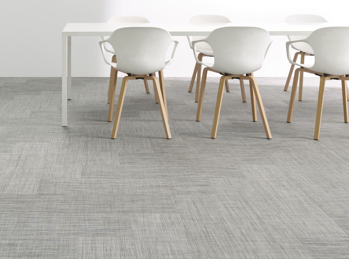 Woven vinyl flooring uesd at home